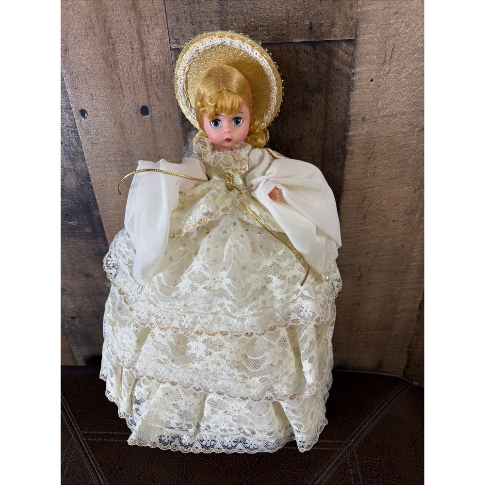 Madame Alexander Angel Tree Topper  1990s Vintage Lace Special Ed‎ Christmas New